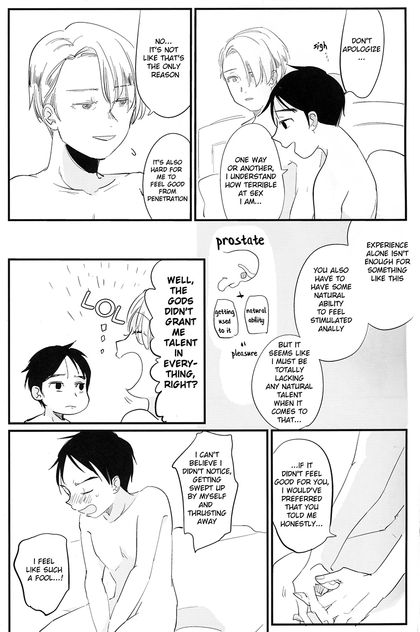 [AAAMOOO (chiyoko)] nee, hontou wa kimochiyokunain desho!? (Yuri!!! on ICE) [English] page 9 full