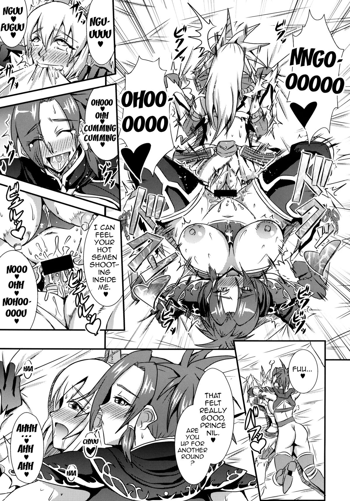 [MEAN MACHINE (Mifune Seijirou)] CARNIVOROUS GIRLS (Monster Hunter) [English] {doujin-moe.us} [Digital] page 14 full