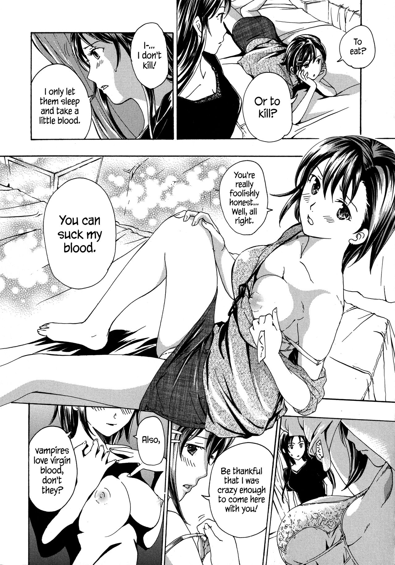 [Asagi Ryu] Kuroyuri Shoujo Vampire |  Vampire Girl Black Lily Ch. 1 - 5 [English] [EHCove] page 44 full