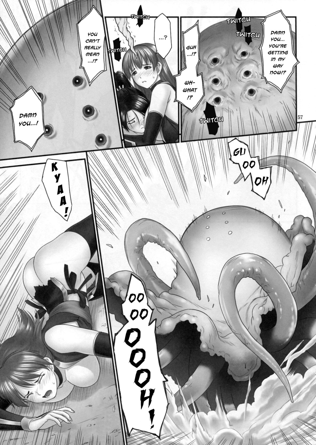 (C85) [Hellabunna (Iruma Kamiri)] Toukiden Vol. 2 (Dead or Alive) [English] [Kizlan] [Decensored] page 55 full