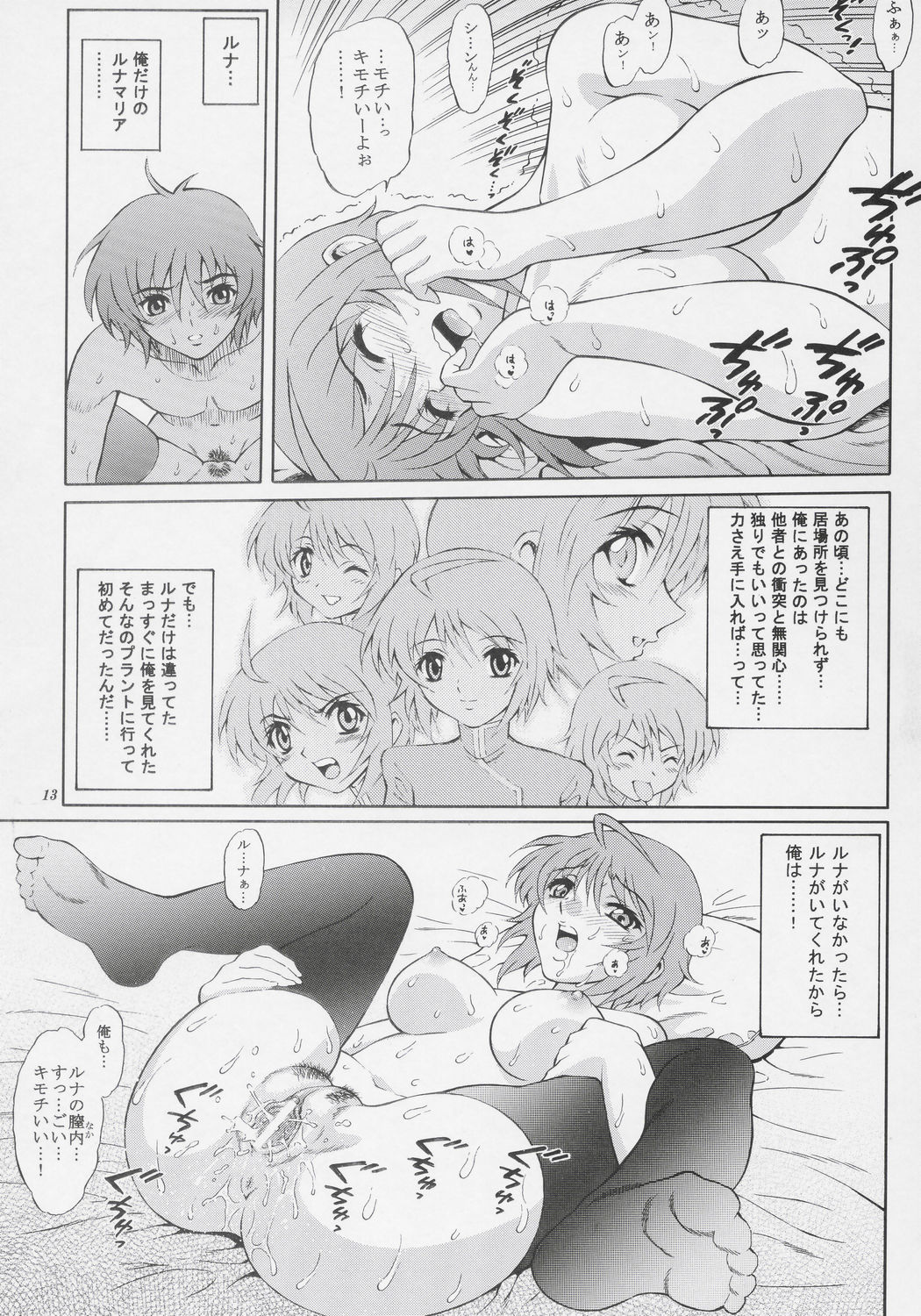 (C69) [GUST (Harukaze Soyogu)] Burning!! 2 (Mobile Suit Gundam SEED DESTINY) page 12 full