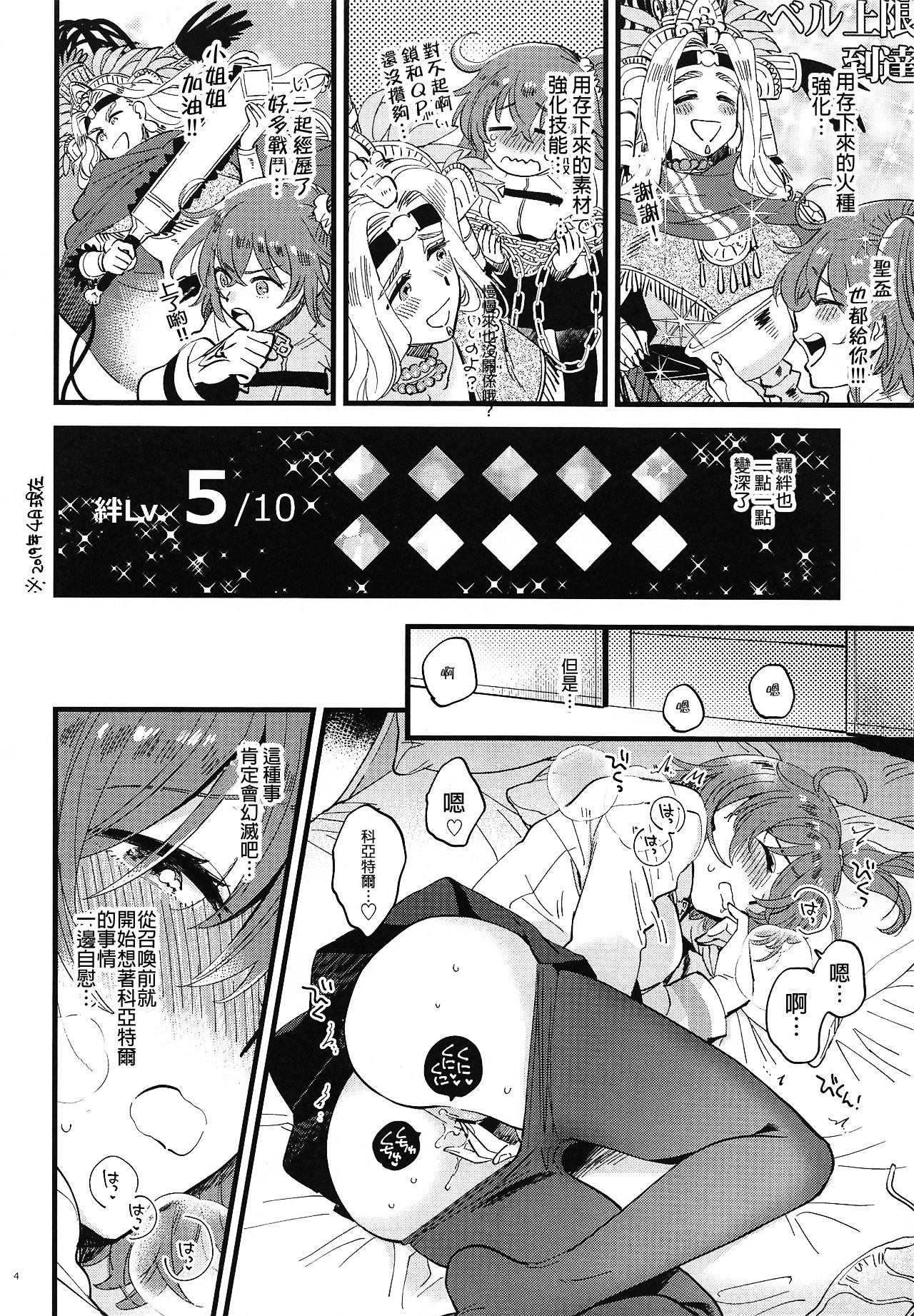 (COMIC1☆15) [Sonotaozey (Yukataro)] Megami-sama ni Yakedo suruhodo Kogasaretai (Fate/Grand Order) [Chinese] [沒有漢化] page 4 full