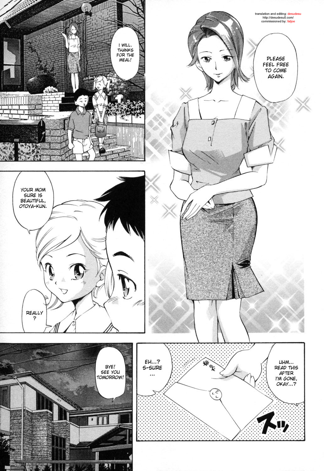 [PURUpyon Saitou] Shitto | Jealousy (Midara na Haha Shishunki na Boku) [English] [desudesu] page 1 full