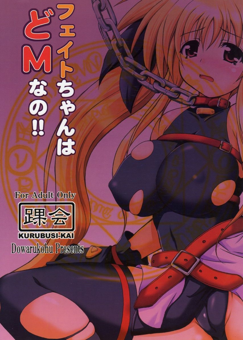 (SC40) [Kurubushi-kai (Dowarukofu)] Fate-chan wa Do M nano!! (Mahou Shoujo Lyrical Nanoha) page 22 full