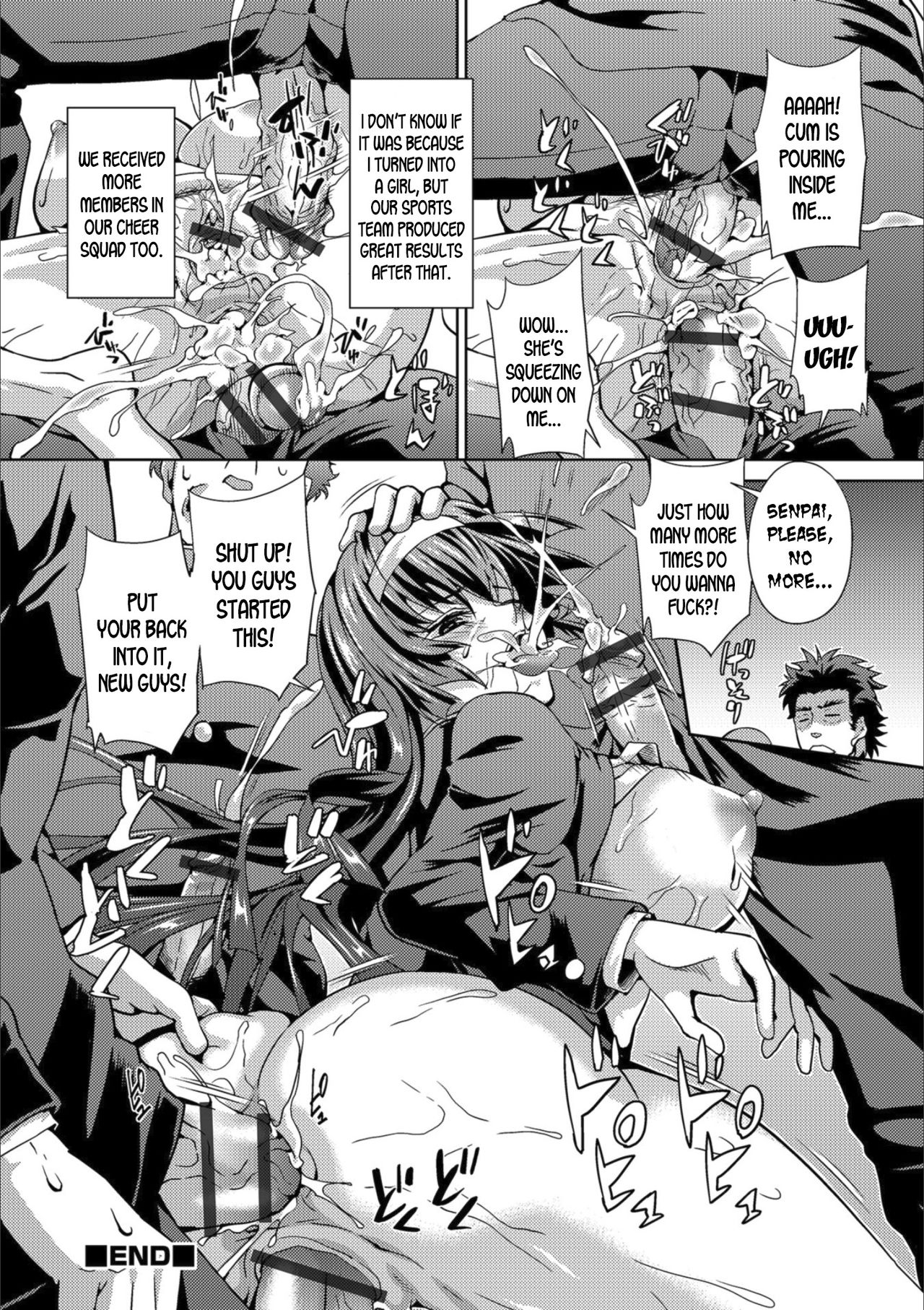 [Musashi Daichi] Hurray, Hurray, Haruka! (Mesuiki!! Nyotaika Yuugi) [English] [desudesu] [Digital] [Incomplete] page 15 full