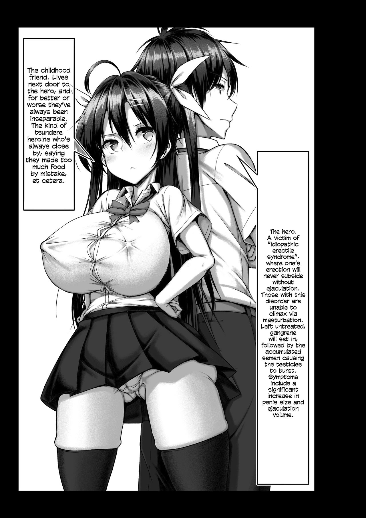 [Kawahagitei] Toppatsusei Bokki Shoukougun ~Jii Fuzen o Soete~ | Idiopathic Erectile Syndrome: When Masturbation Fails [English] [Seyzer Koze] page 3 full