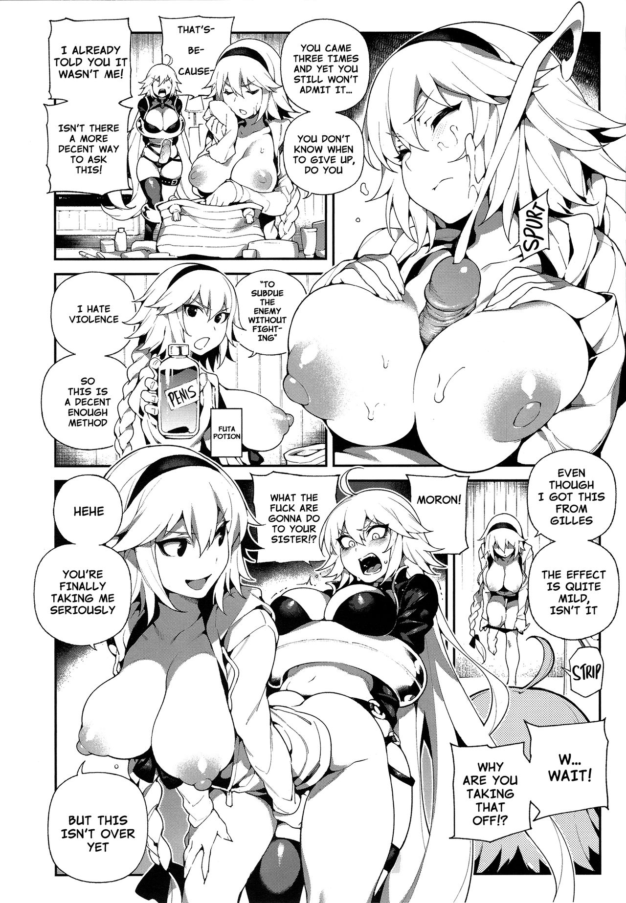 [Bear Hand (Fishine, Ireading)] CHALDEA MANIA・Kuro & Shiro | CHALDEA MANIA・Black & White (Fate/Grand Order) [English] [Nishimaru] page 8 full