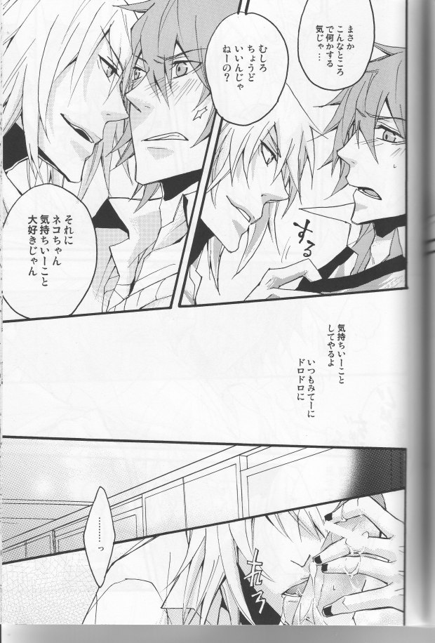 (C75) [DOG VILLE (Mitsumura)] Koi ha itsudemo Hurricane (Togainu no Chi) page 17 full