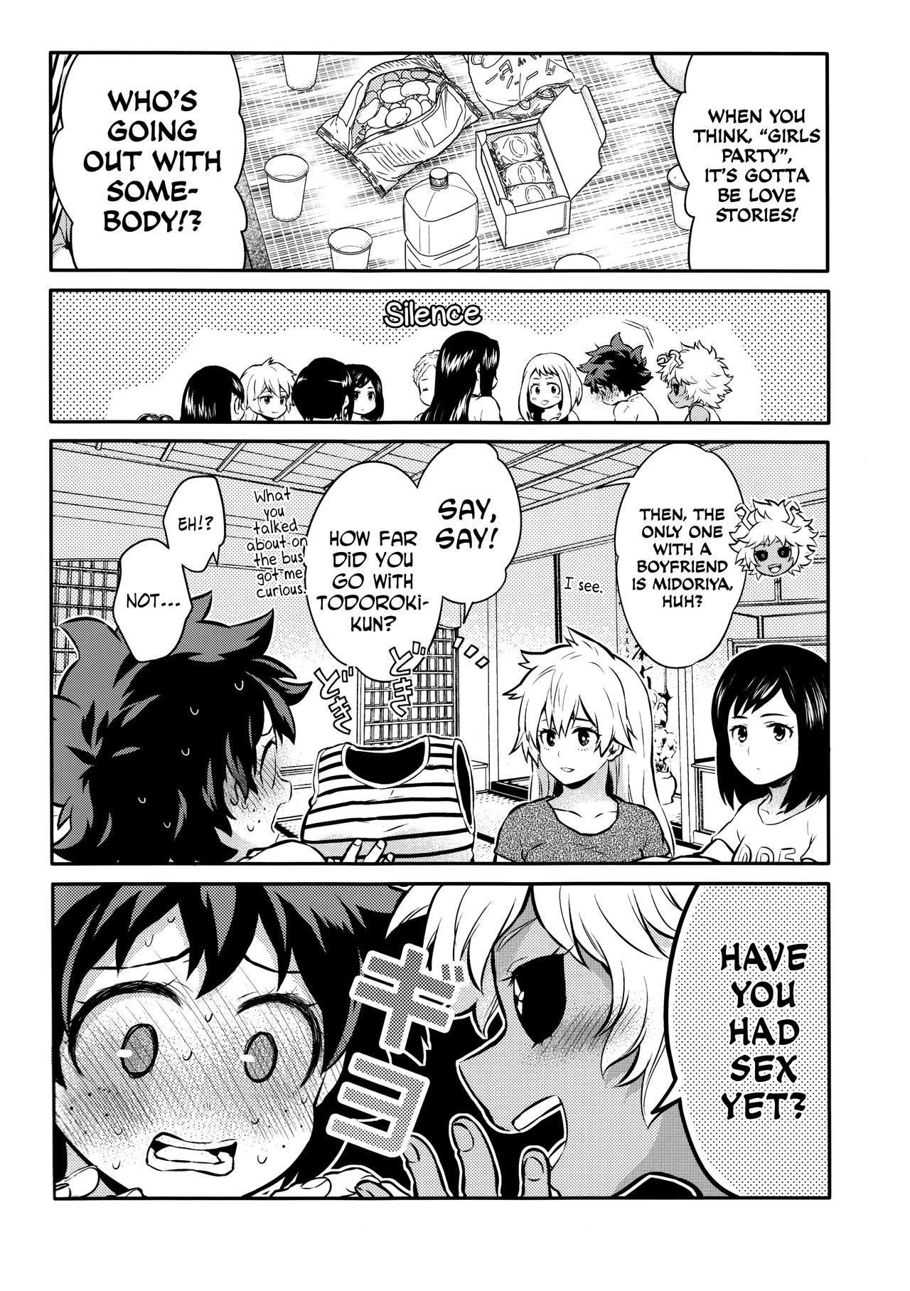 (SUPER27) [Kyujitsusyukkin (Chikaya)] Love Me Tender another story (Boku no Hero Academia) [English] [biribiri] page 24 full
