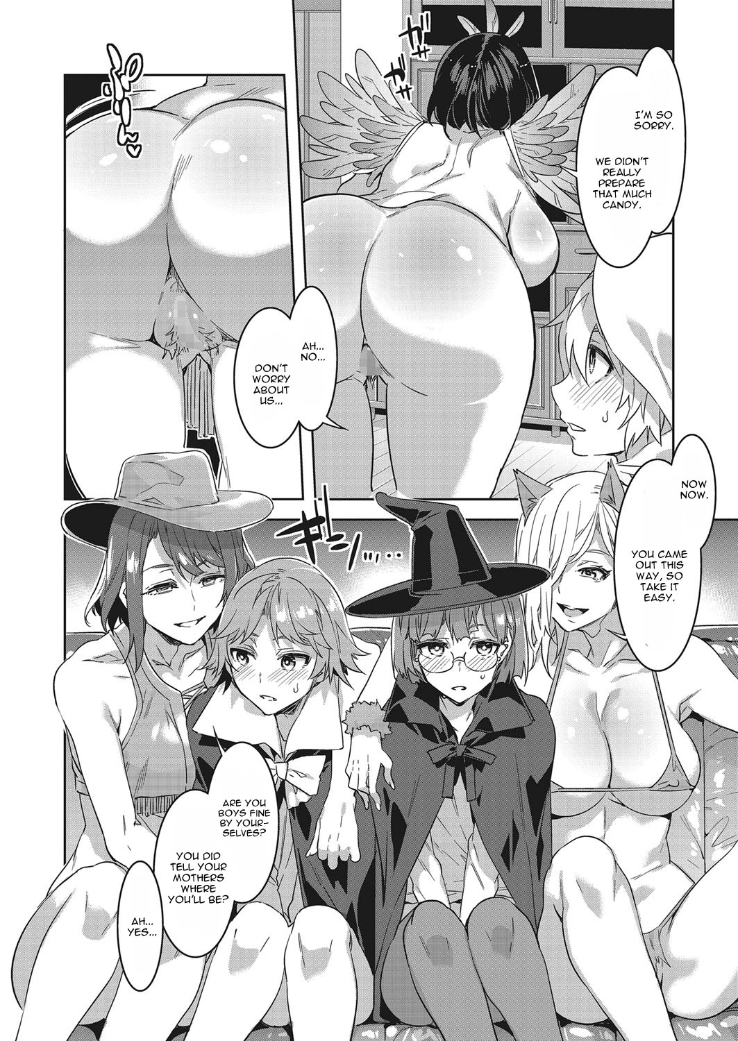 [Mizuryu Kei] Souma Ikka no Halloween (COMIC Megastore Alpha 2017-01) [English] [CGrascal] [Digital] page 4 full