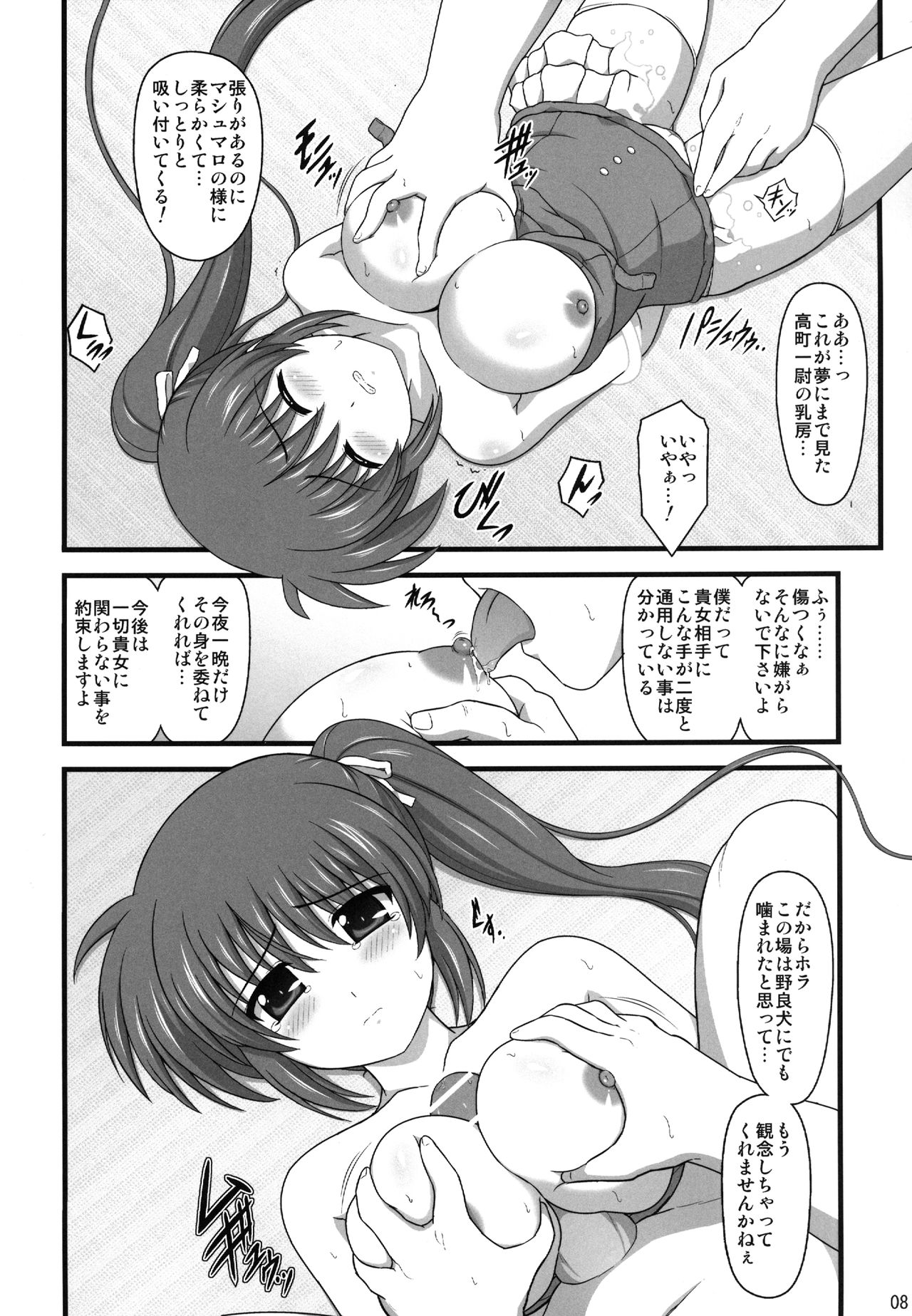 [Kuchiki no Uro (Enma Koorogi)] A.O.A no Okashikata (Mahou Shoujo Lyrical Nanoha) [Digital] page 8 full