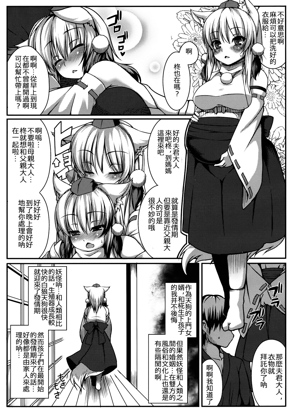 (Reitaisai 9) [Evo.R.B (Takayuki Hiyori)] Wanwano Kazoku Keikaku (Touhou Project) [Chinese] [oo君の個人漢化] page 5 full