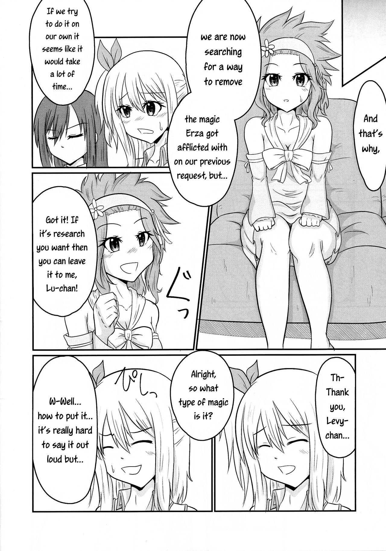 (C95) [Ineusaruka (Aju)] Futana-LINK! IV (FAIRY TAIL) [English] [EHCOVE] page 20 full