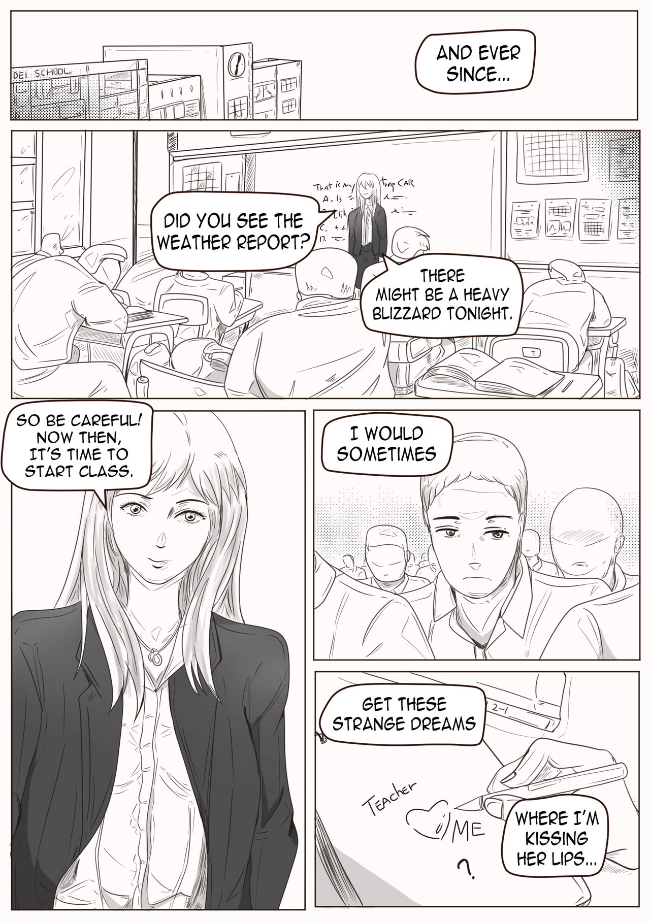 Tears of crossdressing sensei (First version) page 5 full