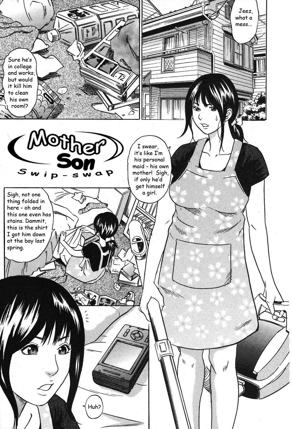 Mother Son Swip-Swap [English] [Rewrite] [Dubby] page 1 full