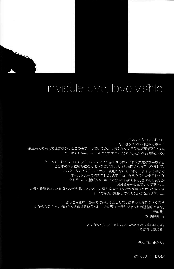 (C78) [Twinge (Hoshino Lily)] Invisible Love, Love Visible (Naruto) [English] page 45 full