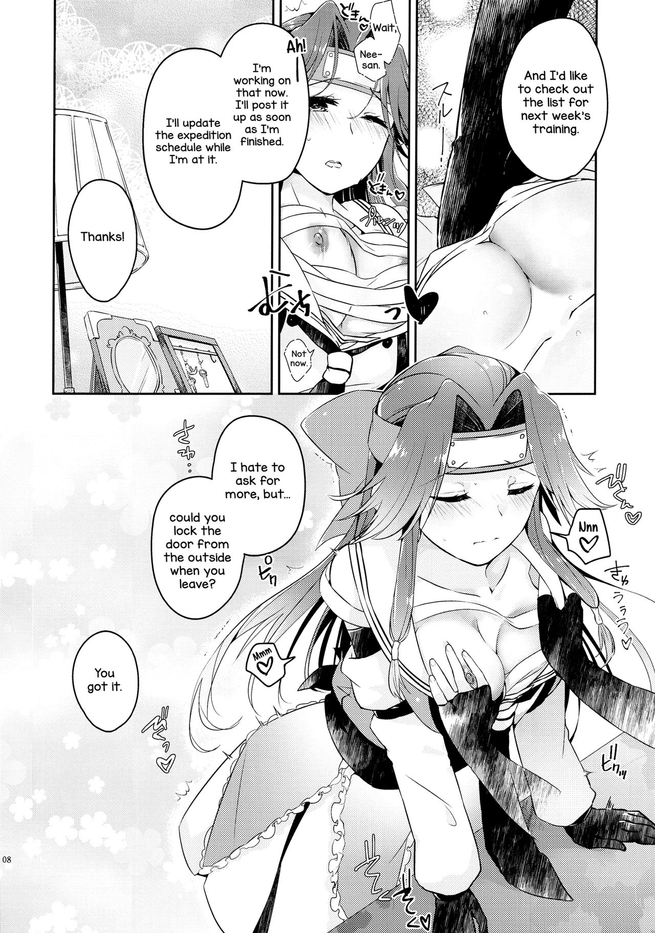 (C92) [Kaleido Circus (Nagihashi Coko)] TOP SECRET (Kantai Collection -KanColle-) [English] [Yuri-ism] page 8 full