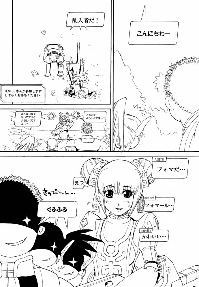 (C60) [Pururun Estate (Kamitsuki Manmaru)] Final Phantasy (Phantasy Star Online) page 44 full