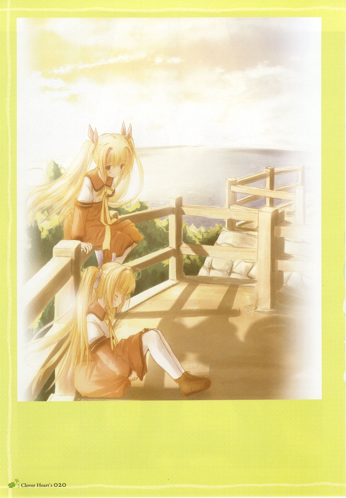 Clover Heart's Visual Fan Book page 26 full