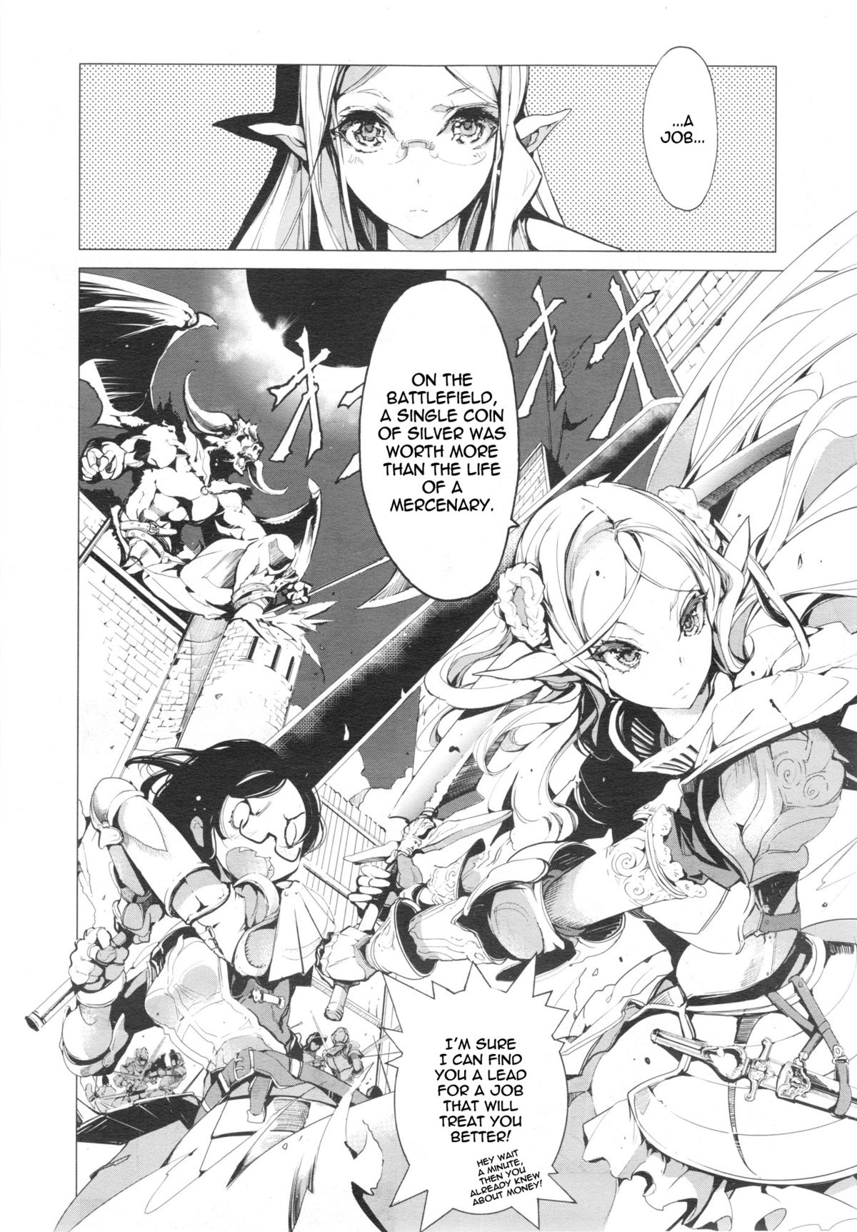 [Endou Okito] Elf no Yomeiri | Elven Bride Ch. 1-4 [English] [thetsuuyaku] page 12 full