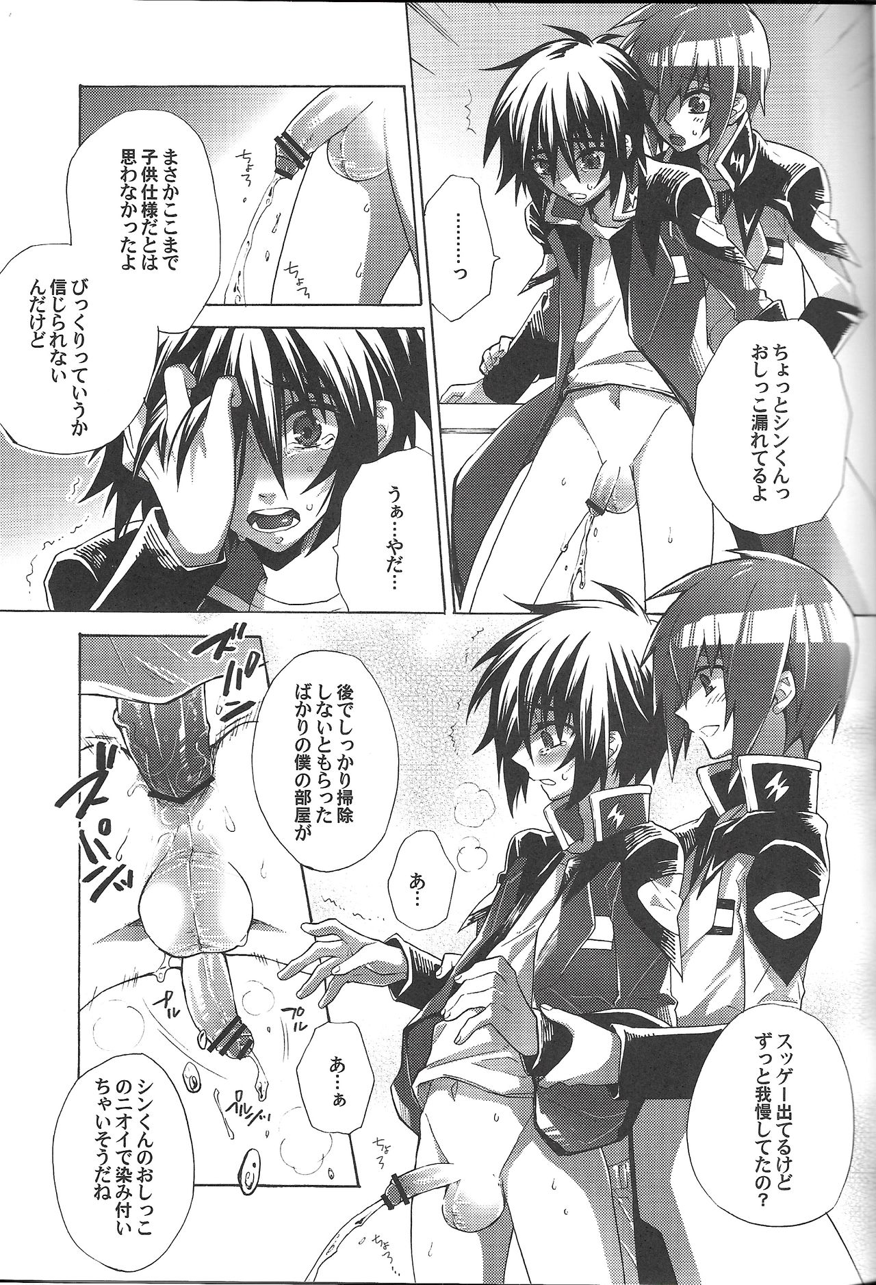 [sachi-machi (Shiina Ayumi)] Hanpirei Koufukuron - Happiness to be inversely proportional to (Gundam Seed Destiny) page 15 full