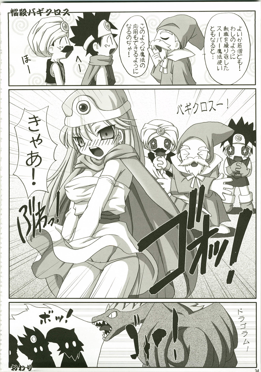 (C73) [FREAKS (Onomeshin, Mike)] Tokumori Parupunte Draque Soushuuhen (Dragon Quest) page 34 full