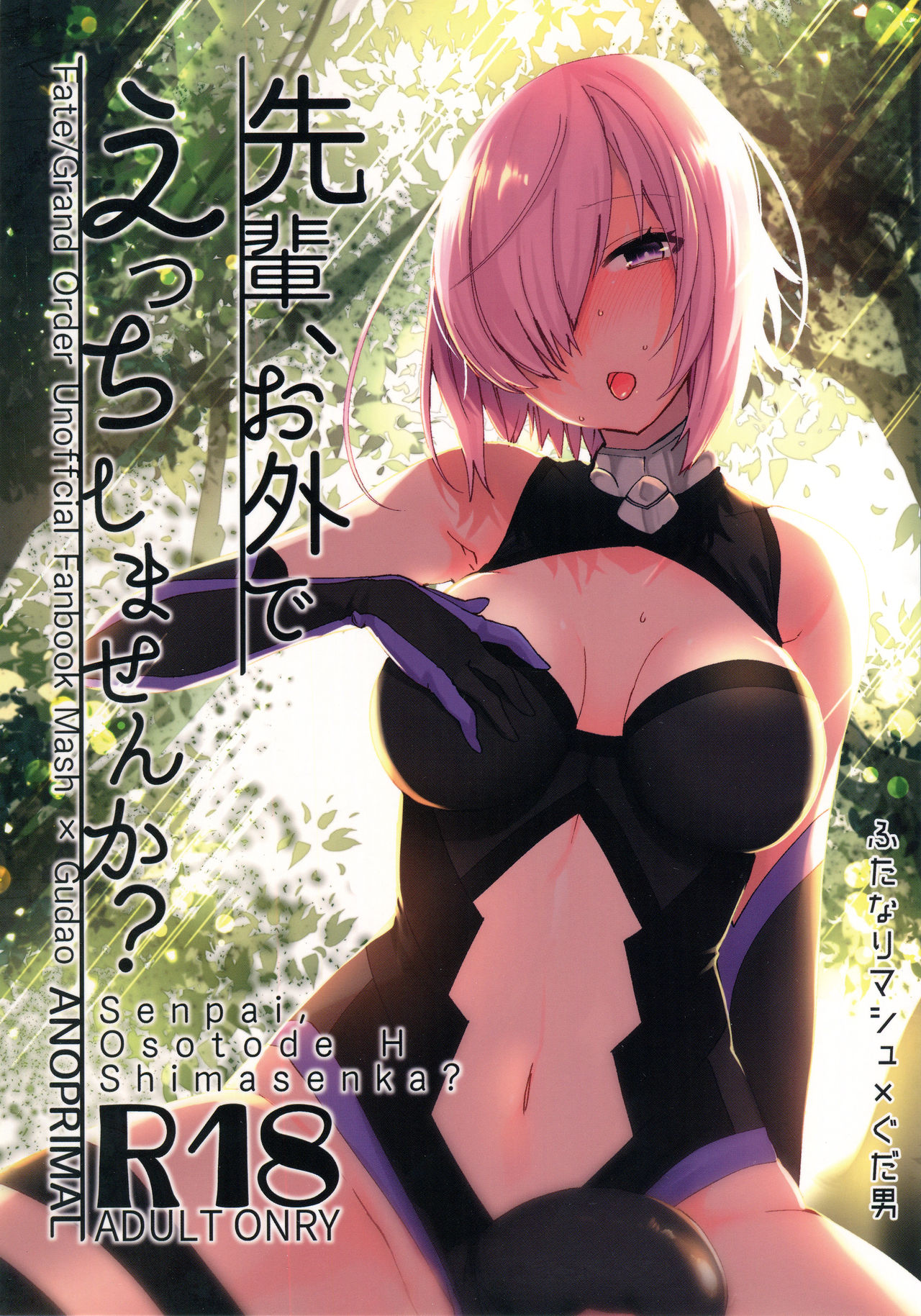 (C93) [Anoprimal (Anoshabu)] Senpai, Osoto de H Shimasenka? (Fate/Grand Order) page 1 full