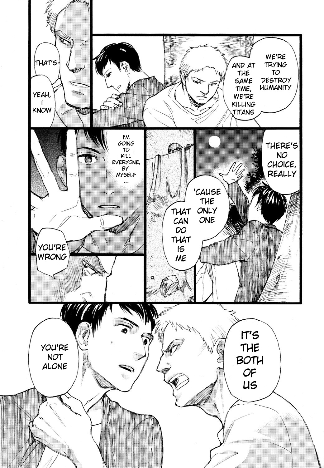 (FALL OF WALL2) [Little Ones (Asam)] Hegira (Shingeki no Kyojin) [English] [0sens] page 12 full