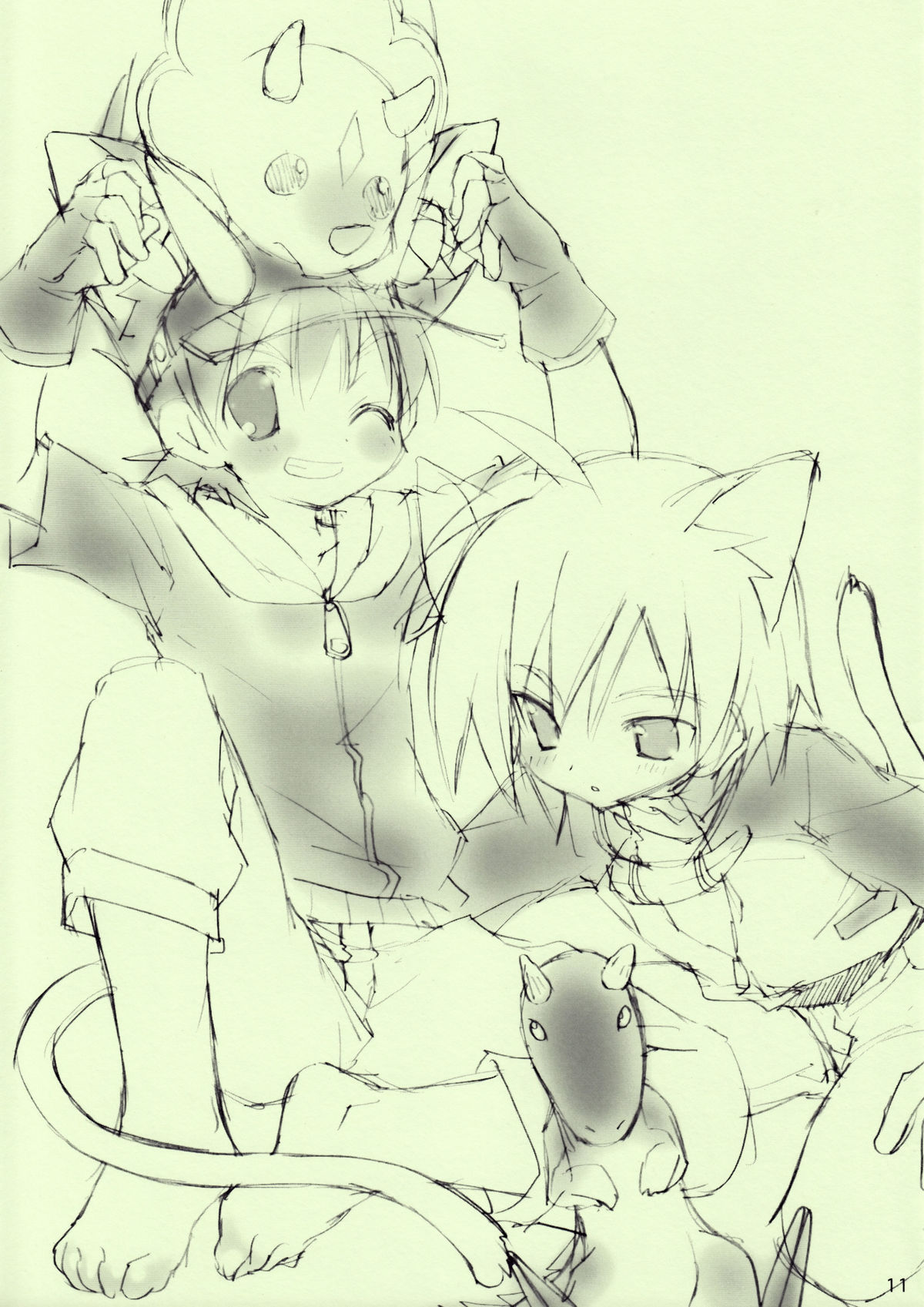 (Shota Scratch 4) [Your's-Wow!! (Konata Hyuura)] Favorite Enshounen page 11 full