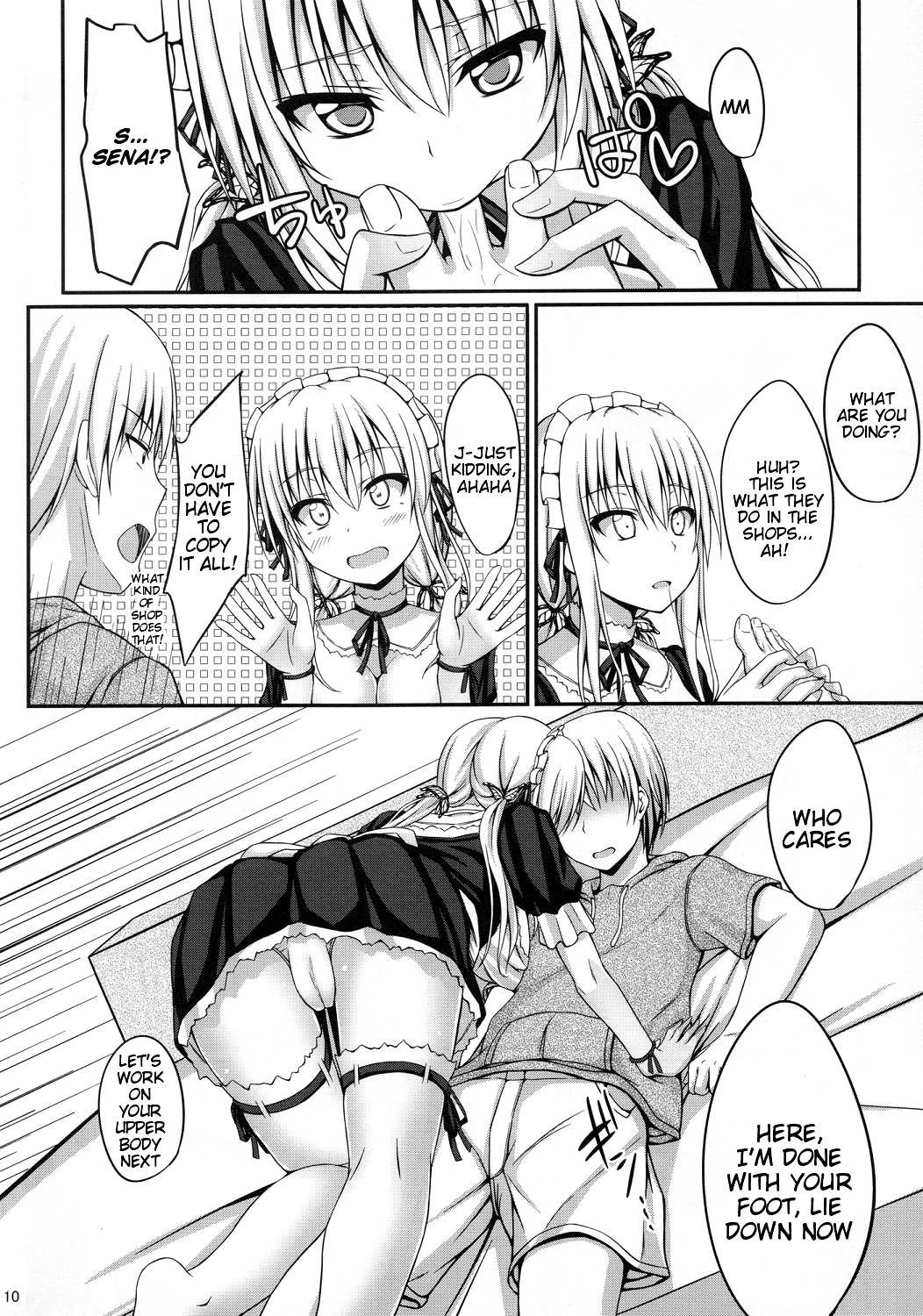 (C80) [shakestyle (ShAKe)] Boku wa Sena to Ichaicha shitai | I Want to Flirt Around With Sena (Boku wa Tomodachi ga Sukunai) [English] {doujin-moe.us} page 9 full