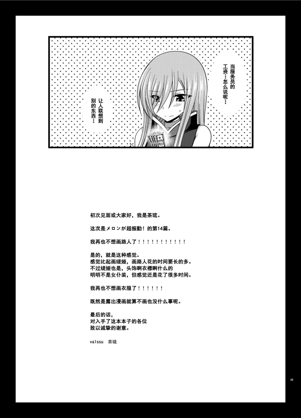 [valssu (Charu)] Melon ga Chou Shindou! R14 (Tales of the Abyss) [Chinese] [流星汉化] [Digital] page 49 full