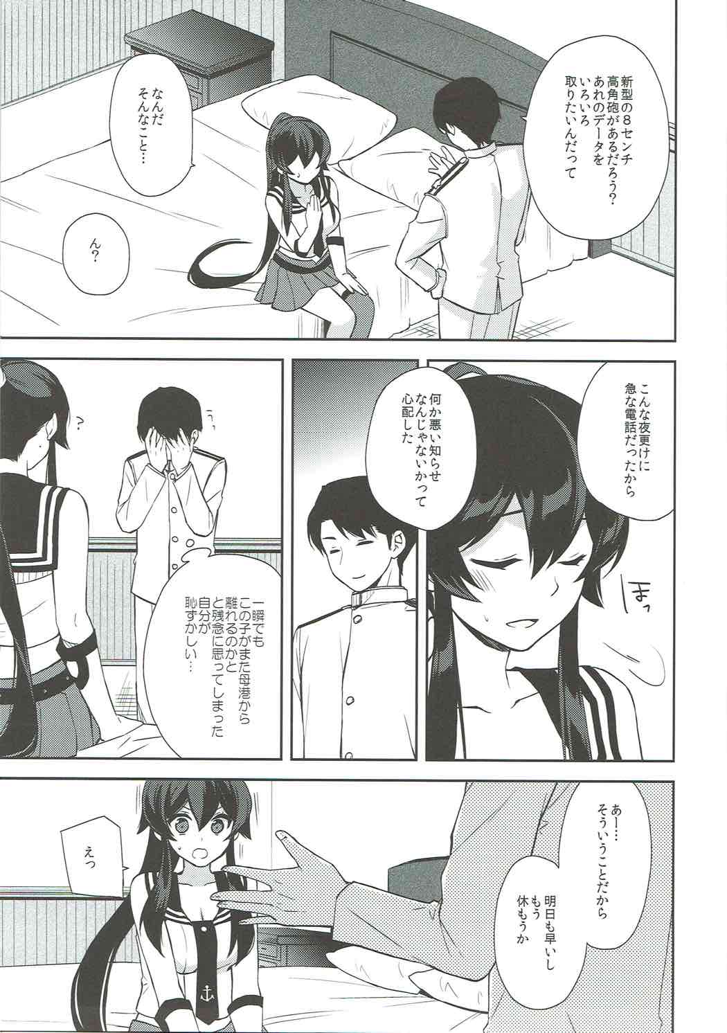 (C92) [Rosapersica (Ichinomiya)] Keijun Yahagi wa Koi o Shita Jou (Kantai Collection -KanColle-) page 8 full