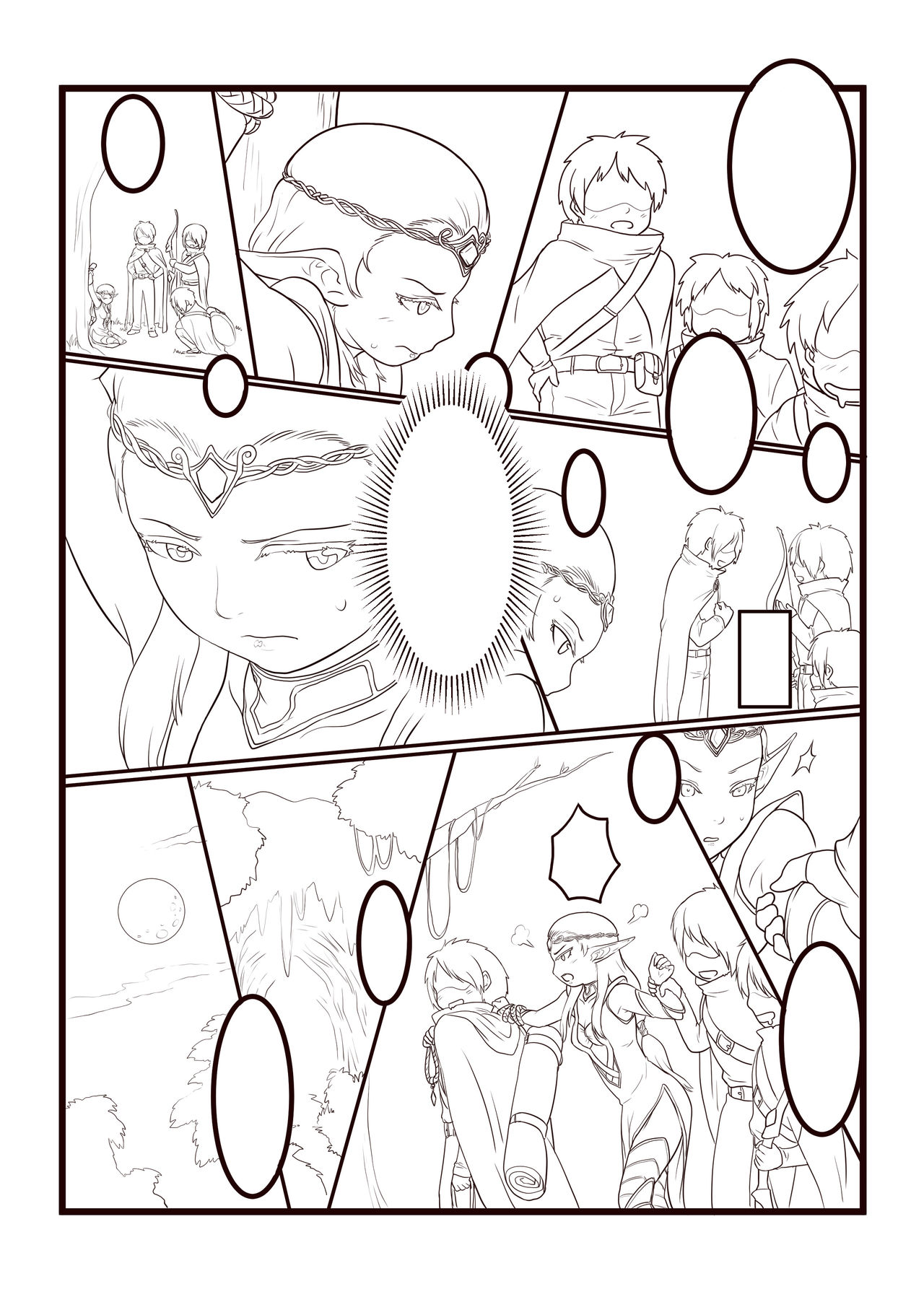 【龙之谷：破晓奇兵H】奈尔文的沉沦 (The Fallen Princess Neilwin)(unfinished)[Chinese] page 2 full