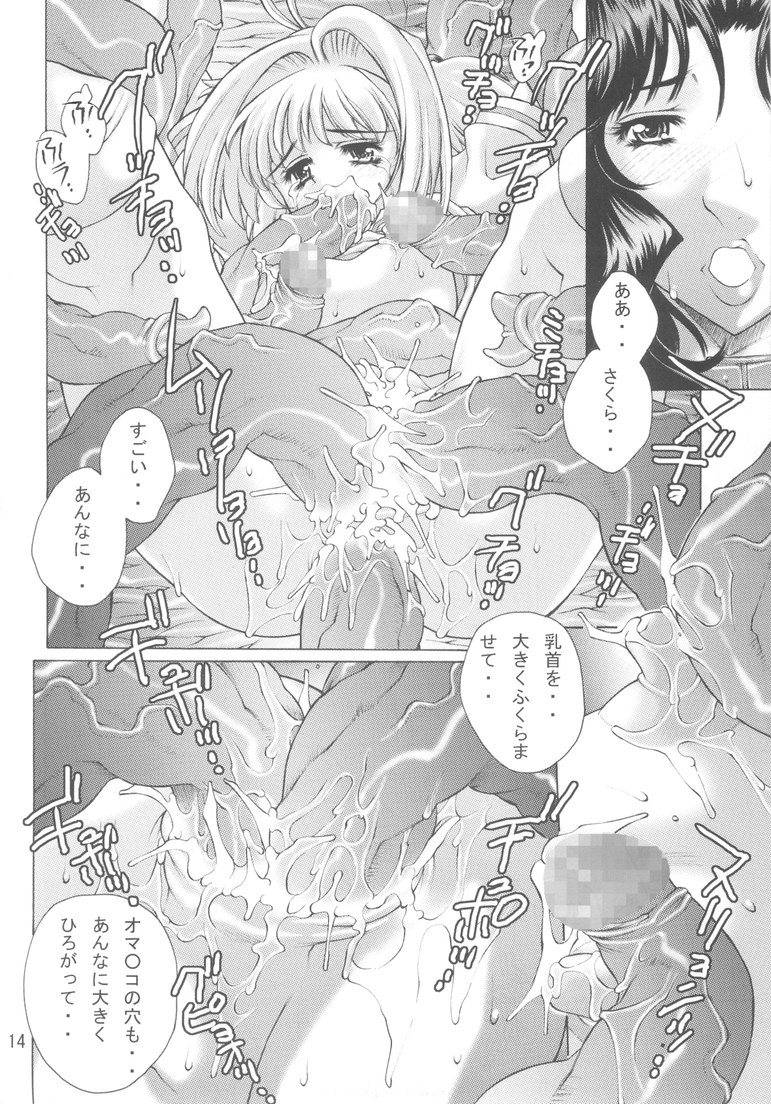 (C67) [Molotov Cocktail (Oowada Tomari)] Kagami no Naka no CHERRIES 2nd (Card Captor Sakura) page 14 full