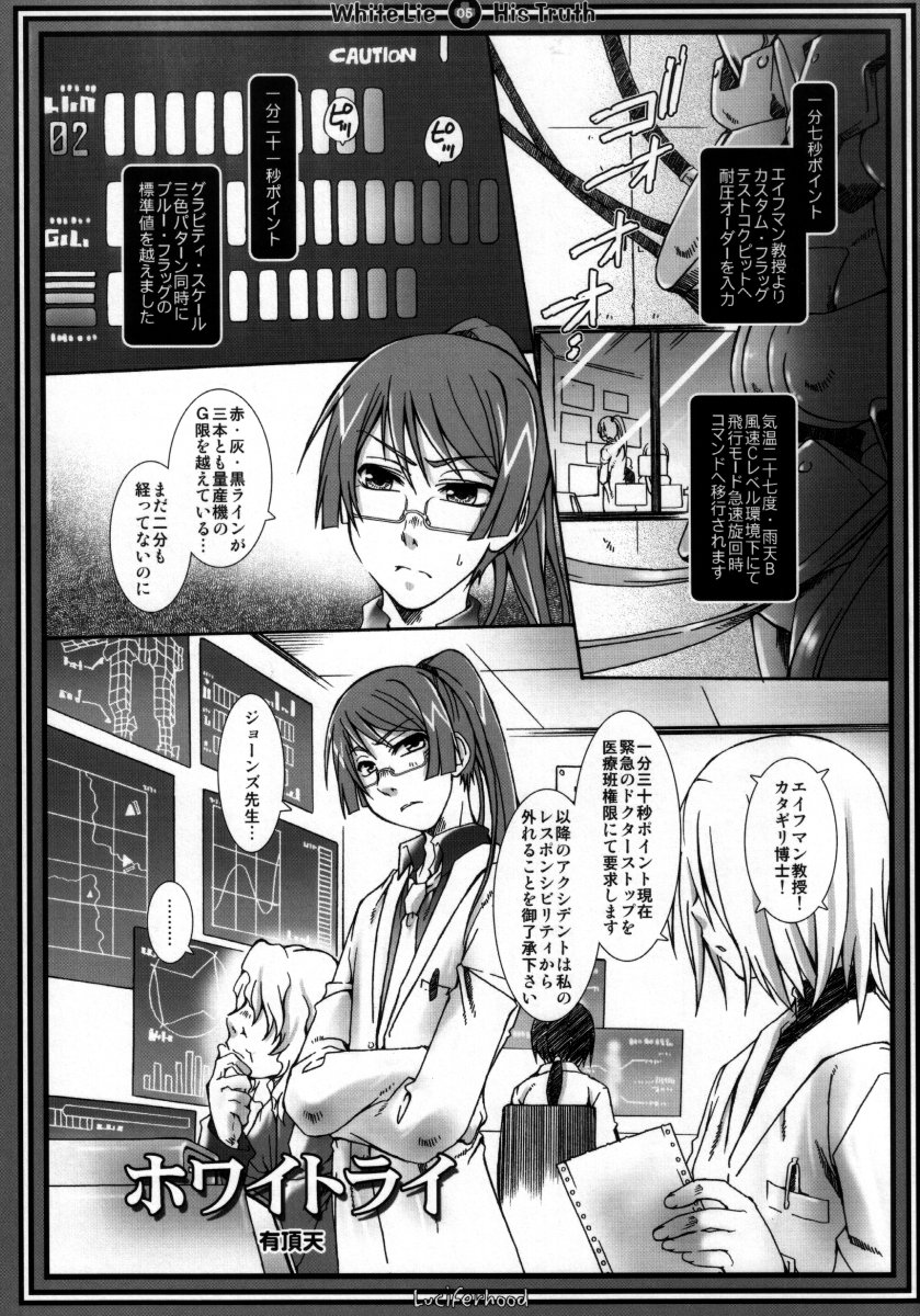 (C73) [Luciferhood (Uchoten)] White Lie (Gundam 00) page 4 full