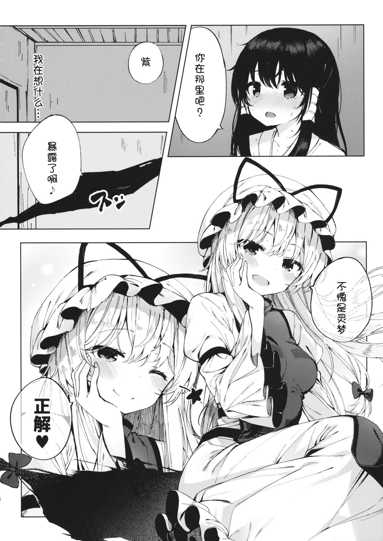 (Reitaisai 14) [Shoujo Renka (Shinova)] Kakushi Nashi (Touhou Project) [Chinese] [靴下汉化组] page 10 full