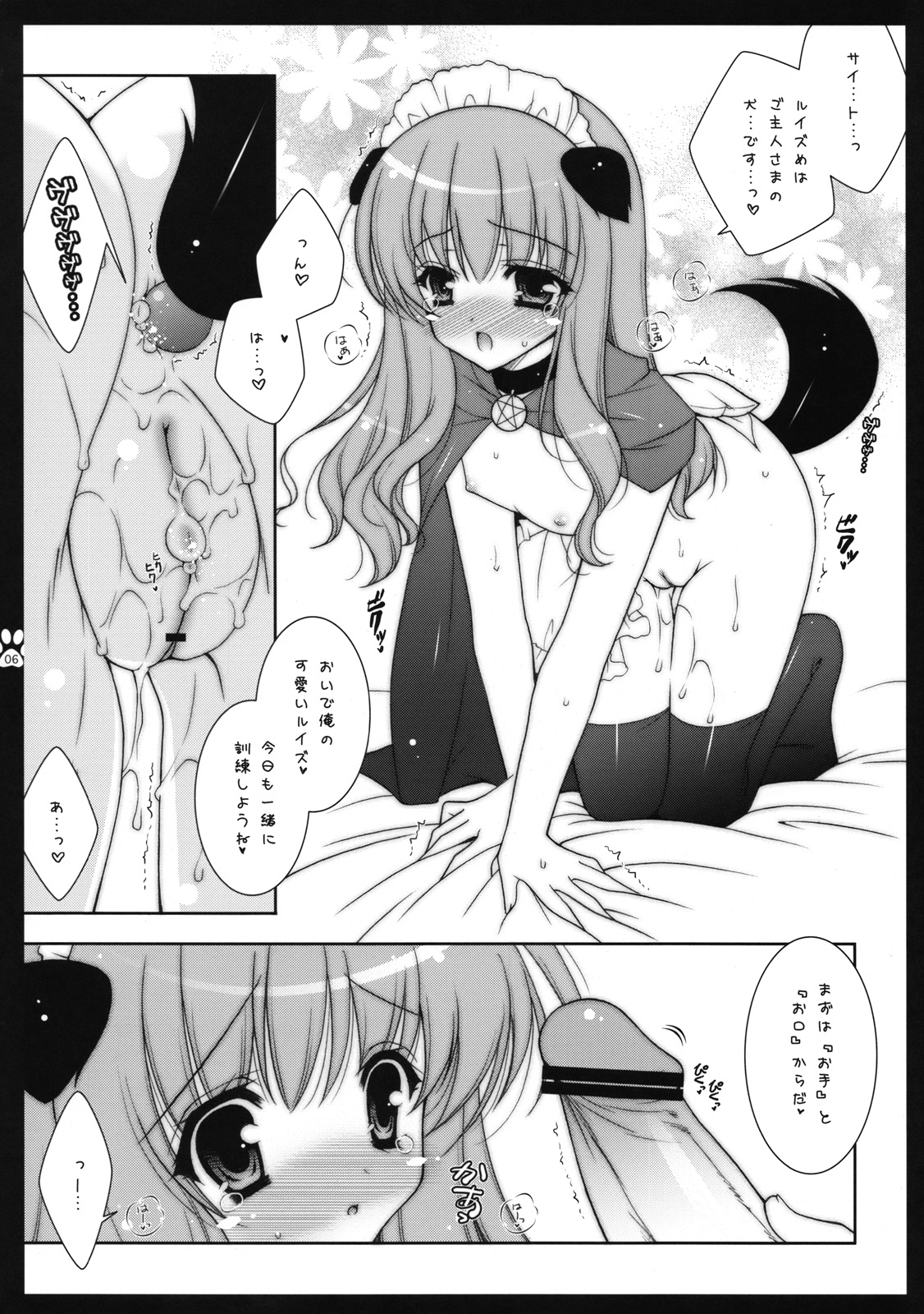 (C74) [Shigunyan] Louise Wa Goshujin Sama No Inu Desu (Zero No Tsukaima) page 5 full