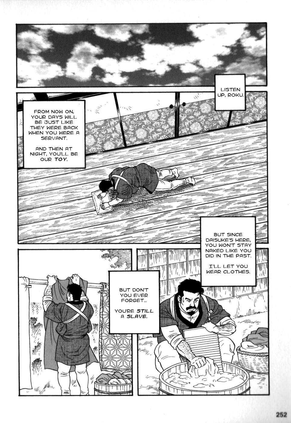 [Tagame Gengoroh] Gedou no Ie Chuukan | House of Brutes Vol. 2 Ch. 8 [English] {tukkeebum} page 22 full