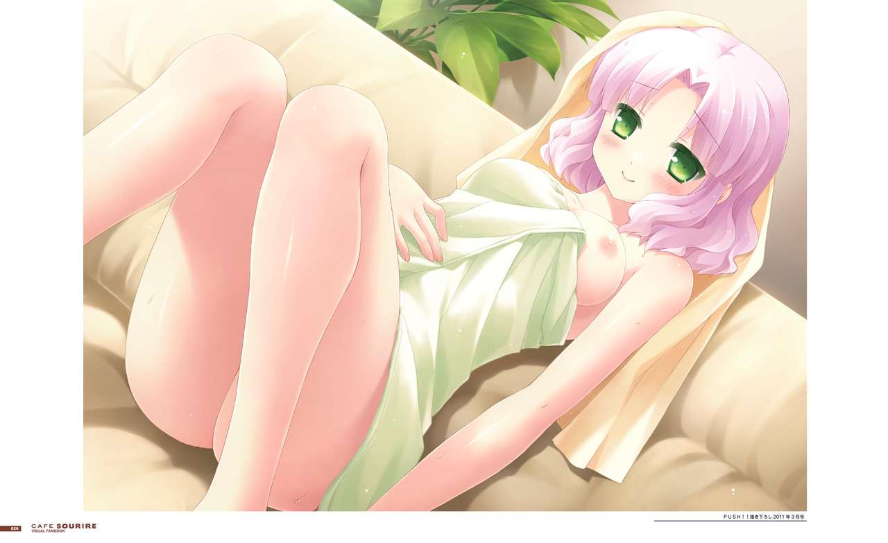 Cafe Sourire Visual Fanbook page 18 full