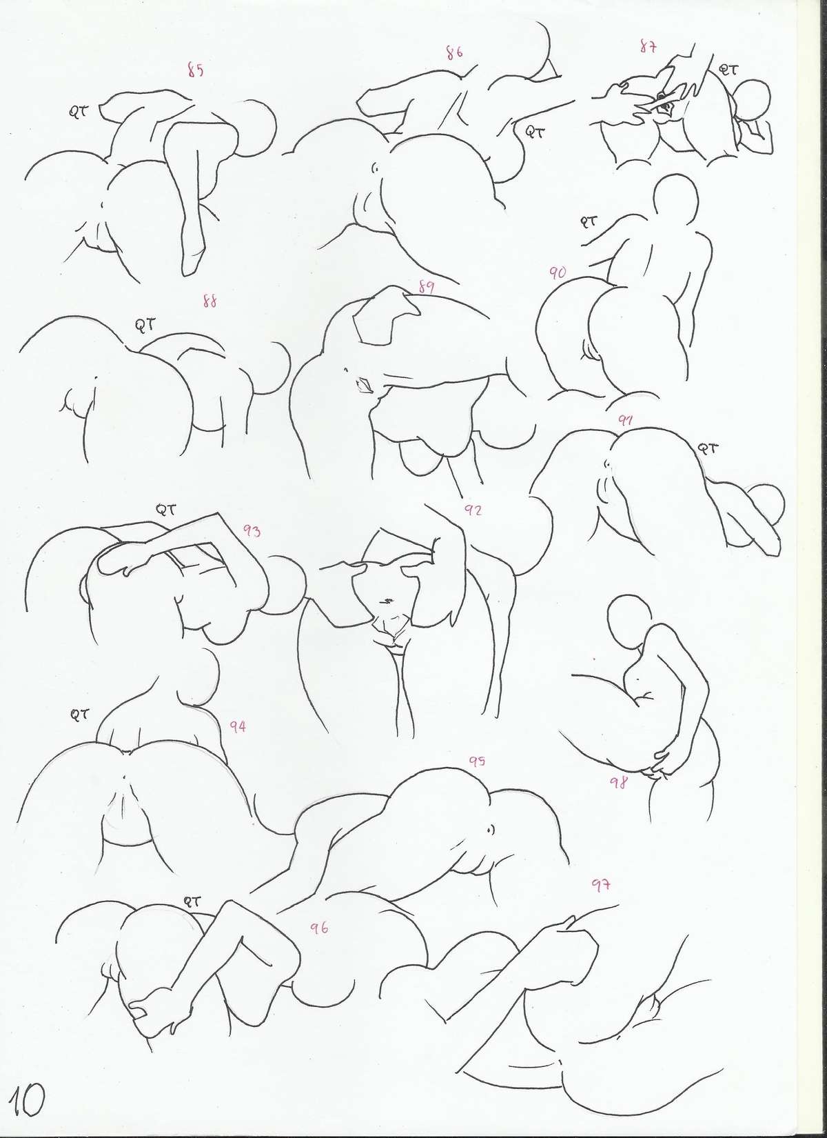 Poses references page 10 full