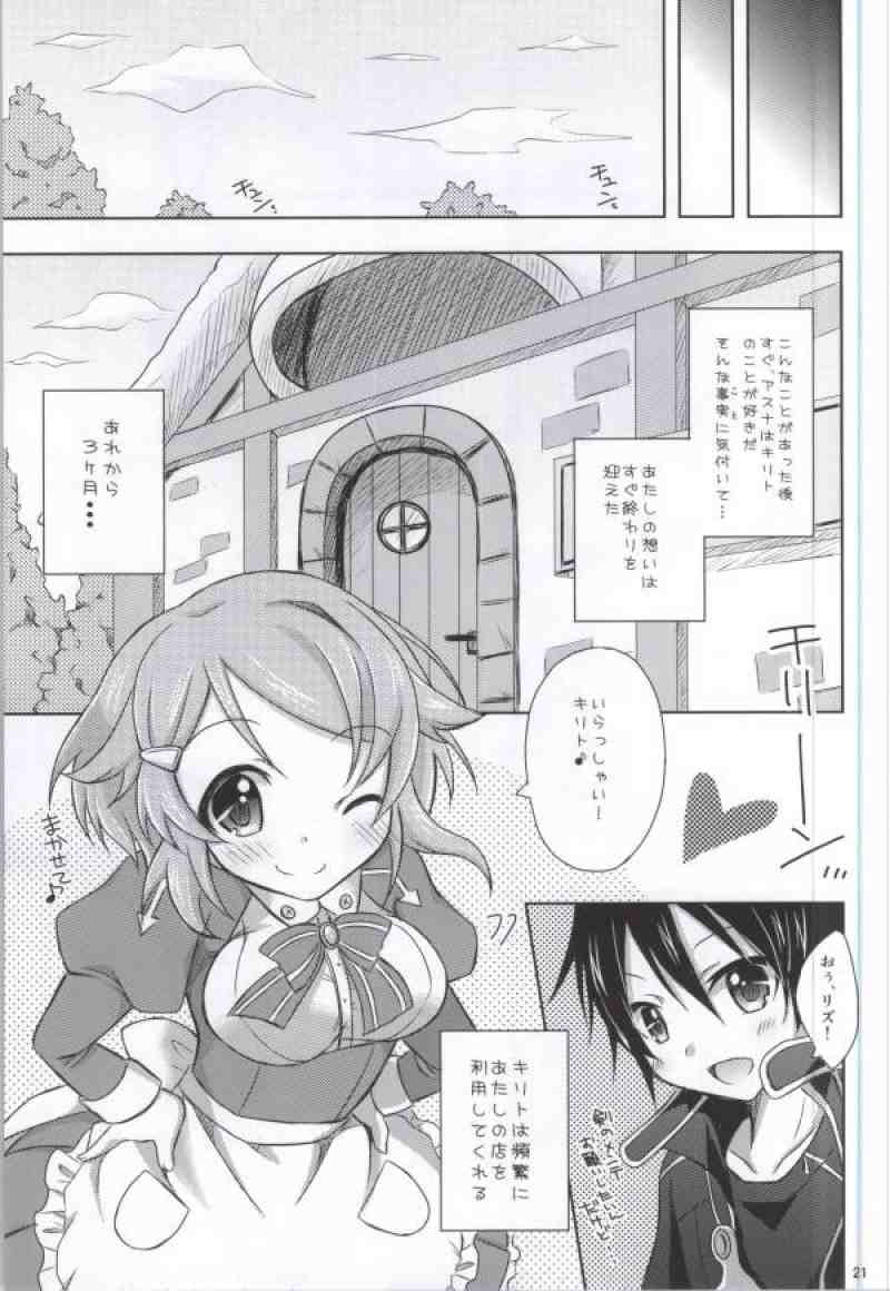 (C83) [Angel☆Tear (Togo)] Lisbeth Online ~Tomaranai Omoi~ (Sword Art Online) page 20 full