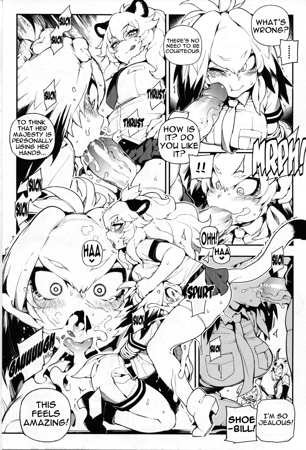 (FF30) [Bear Hand (Fishine, Ireading)] BEAST FRIENDS (Kemono Friends) [English] [Muttonsword, Degenerate_X] page 7 full