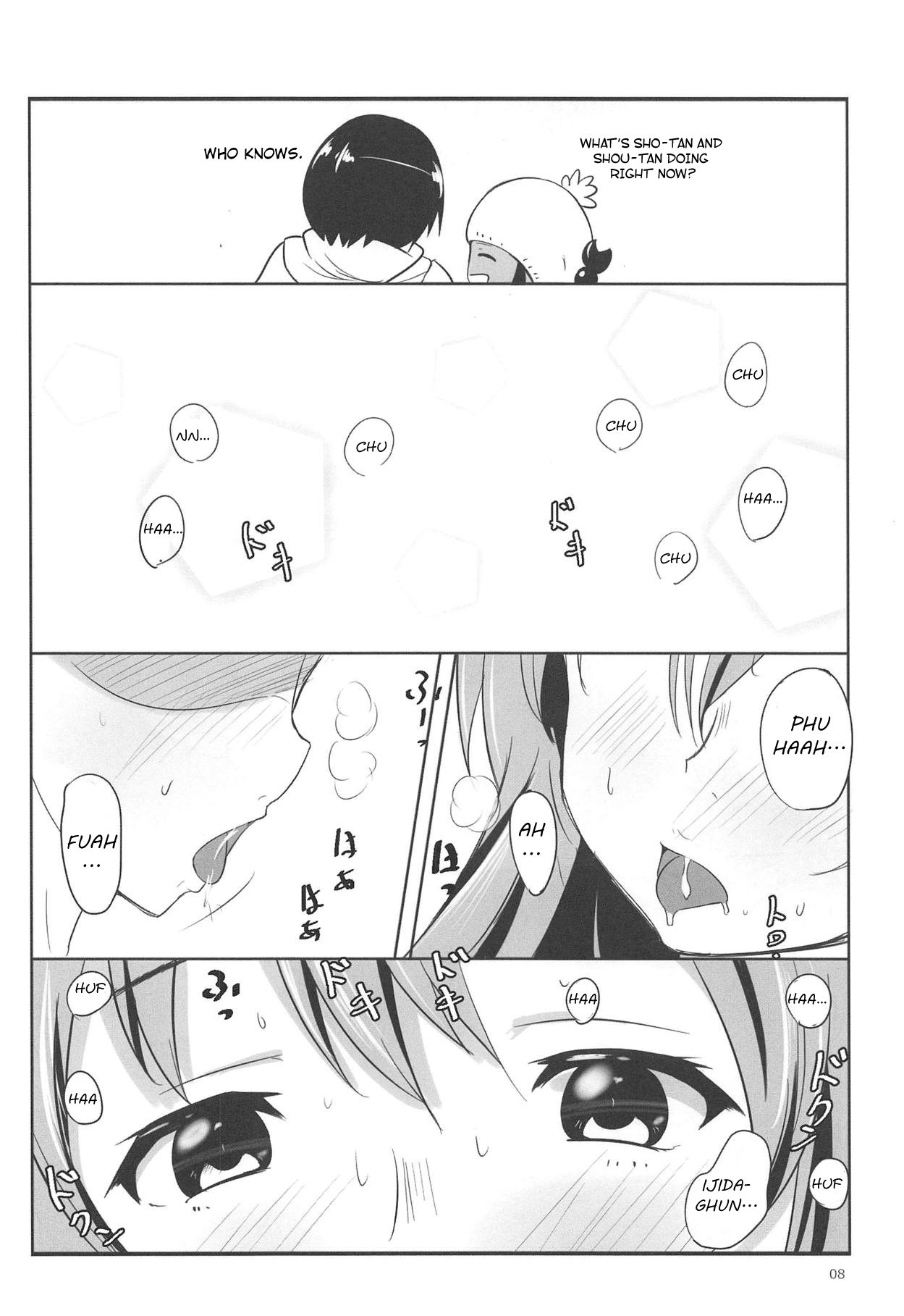 (C91) [Omocha Kaden (Beni Bana)] Shoutan to Shoutan (Koe no Katachi) (English) page 6 full