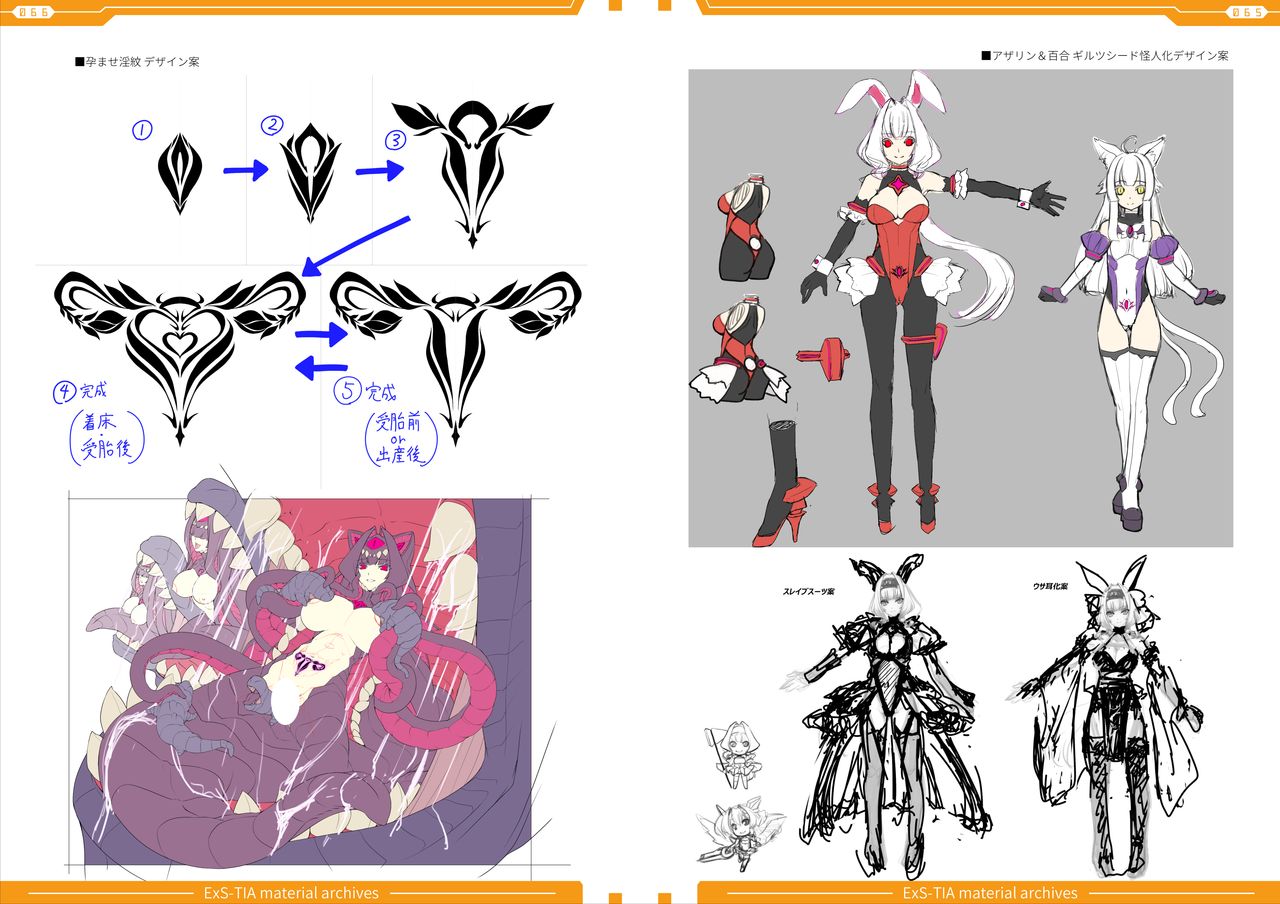 光翼戦姫エクスティアコンプリートエディション設定画集 page 35 full