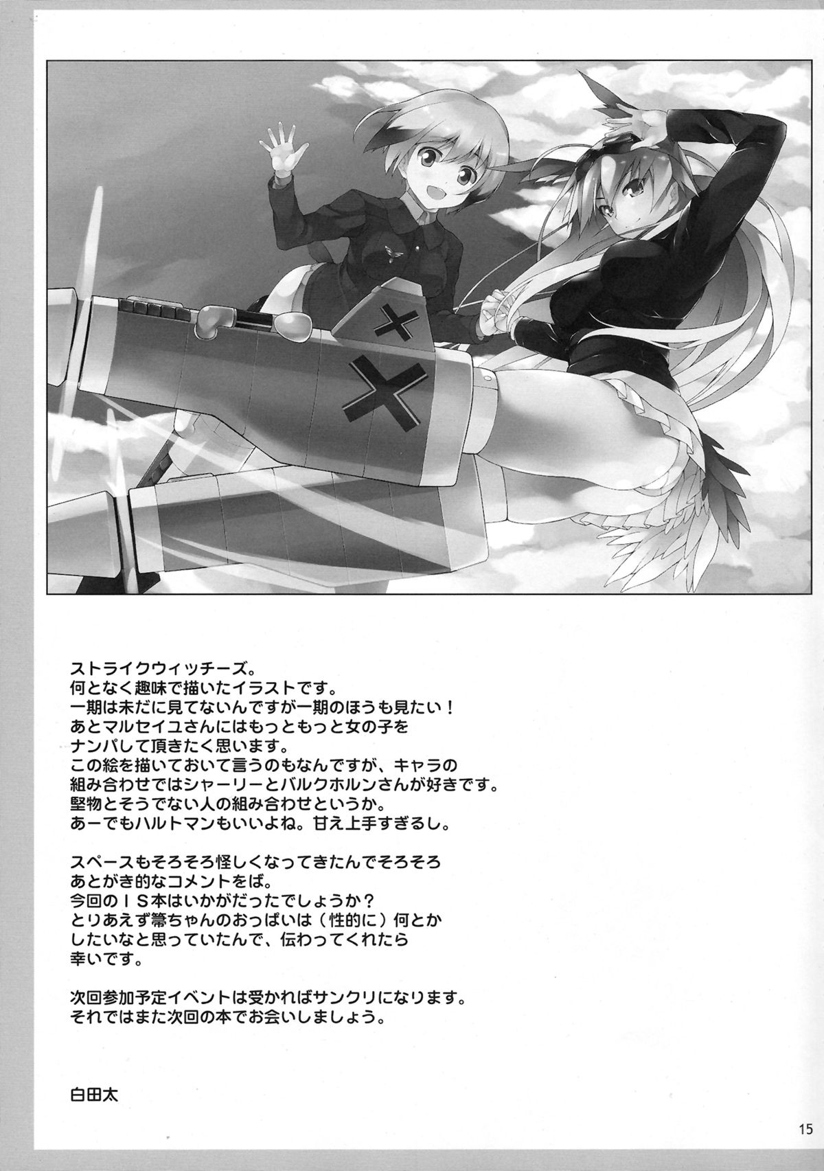 (COMIC1☆5) [waterwheel (Shirota Dai)] Shinonono Infinity (Infinite Stratos) page 16 full