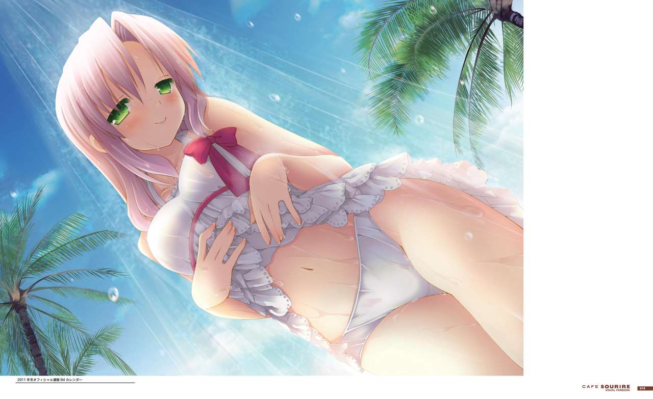 Cafe Sourire Visual Fanbook page 12 full