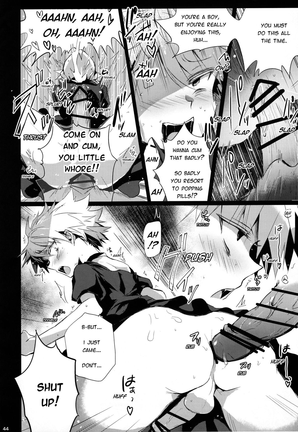 (C87) [Watagashi Maker, Naikai (Tomiko, Emilio)] Shounen Dokubutsu | Boy Poison (Hunter x Hunter) [English] [HXH-Doujinshilivejournal] page 43 full