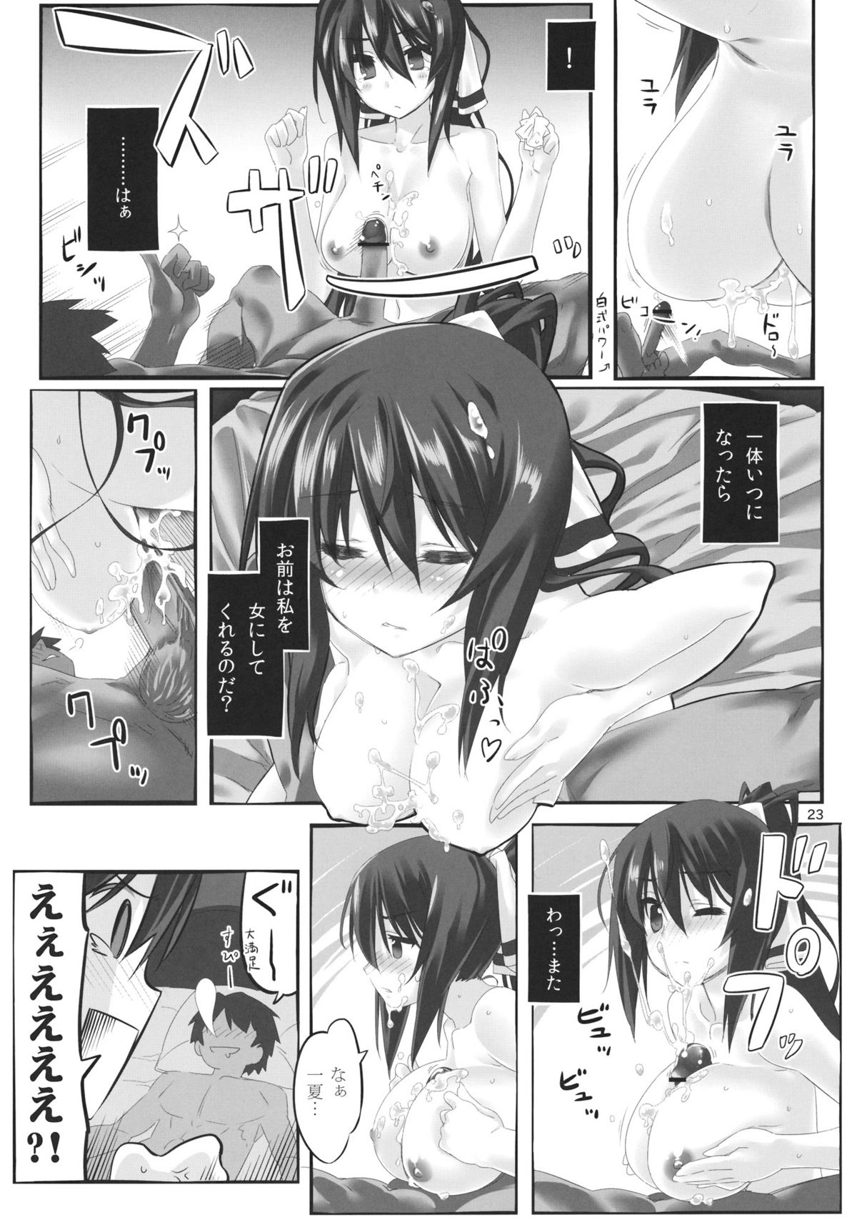 (C80) [Himura Nyuugyou (Himura Kiseki)] Yuuzai Shouko Bukken Sangou (IS <Infinite Stratos>) page 22 full