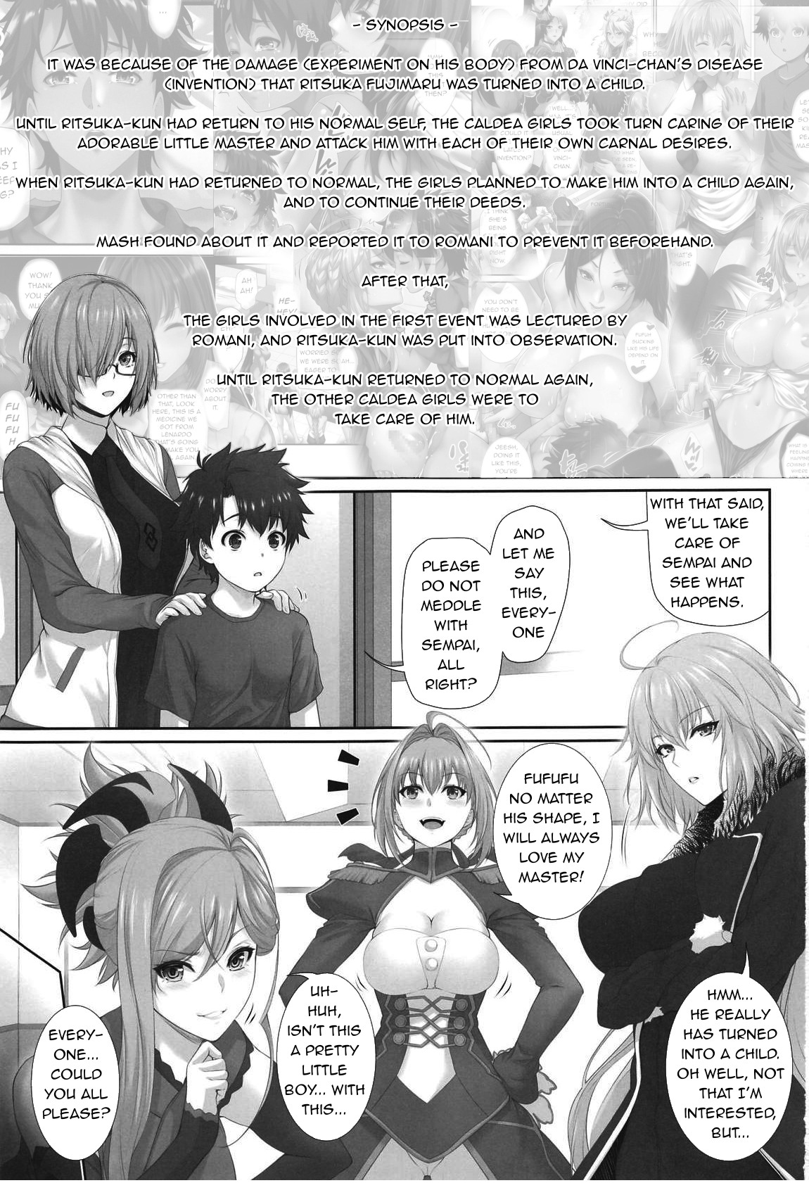 (C95) [Z.A.P. (Zucchini)] Ritsuka-kun no Sainan? 2 ~Nerawareta Kohitsuji!?~ | Ritsuka-kun's Misfortune? 2 The Targeted Lamb!? (Fate/Grand Order) [English] [q91] page 3 full