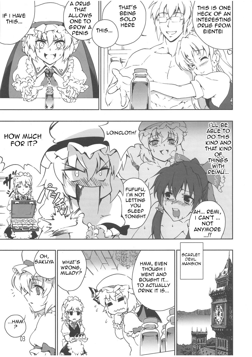 (Reitaisai 9) [Sunjin Techwin (Henshako)] Chinese Kaichuudokei (Touhou Project) [English] page 4 full